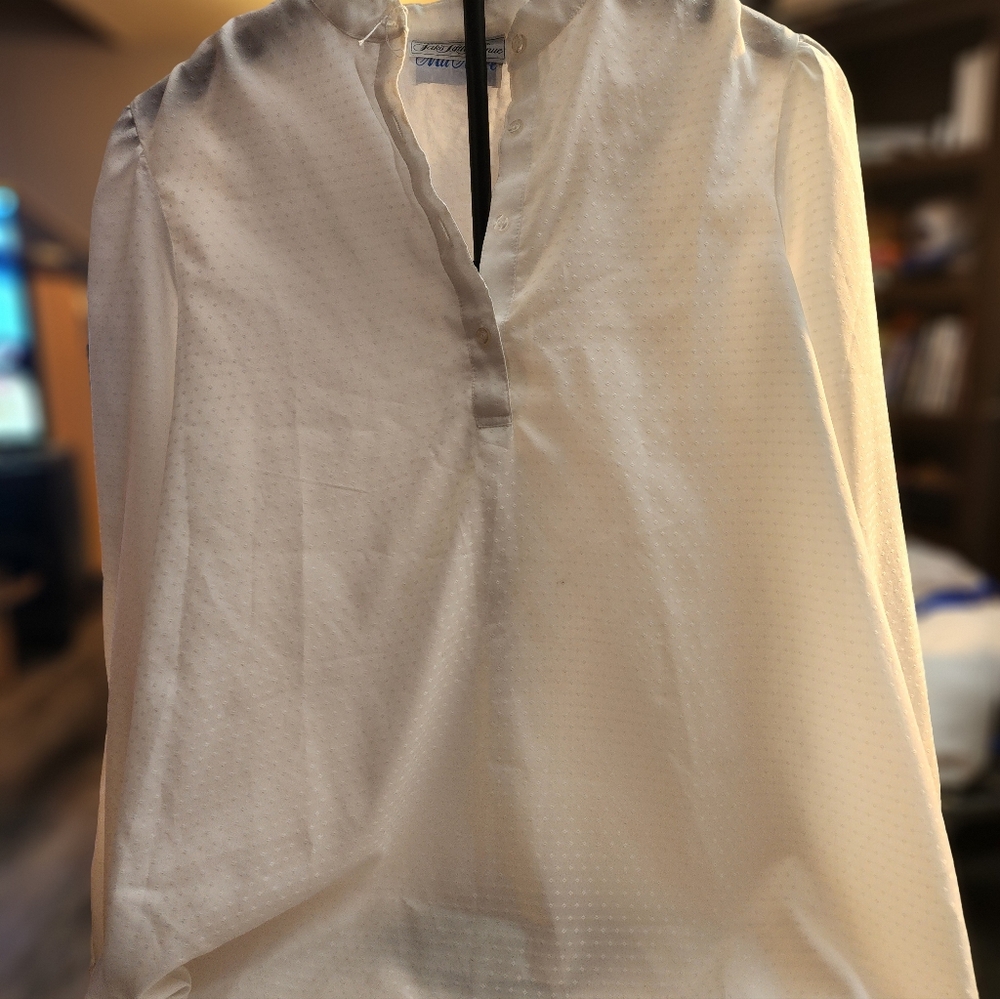 Vintage Saks Fifth Avenue White Blouse